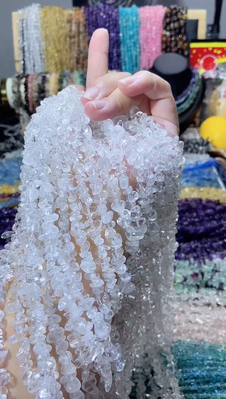 未镶嵌珠宝半成品水晶白水晶