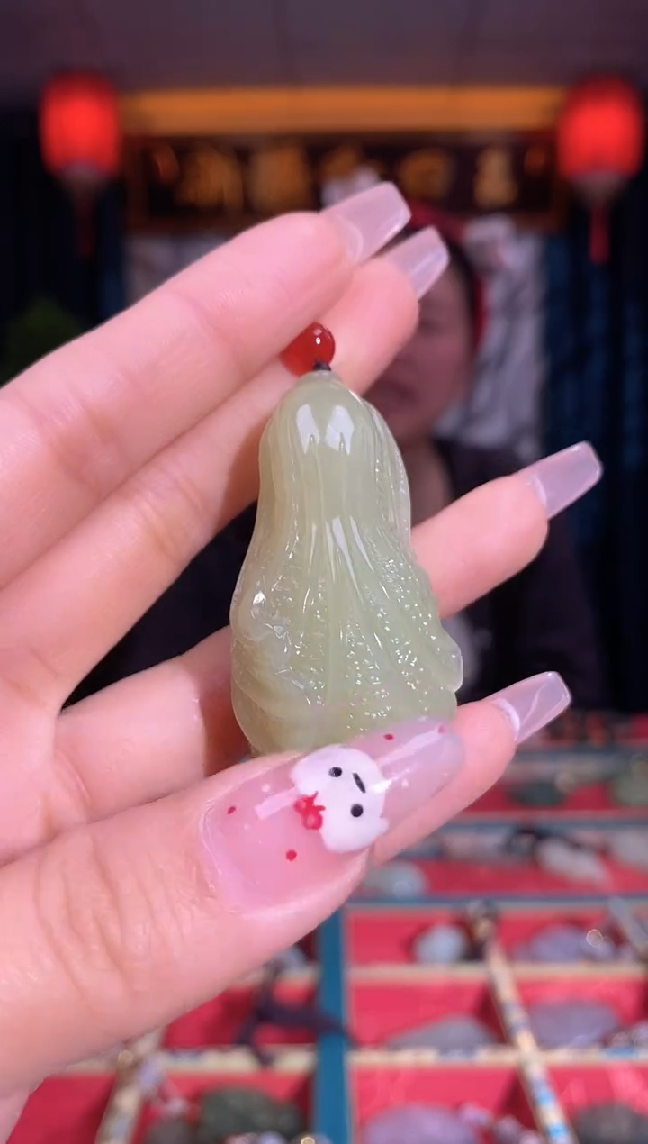 【闪购商品】和田玉颈饰未镶嵌白菜