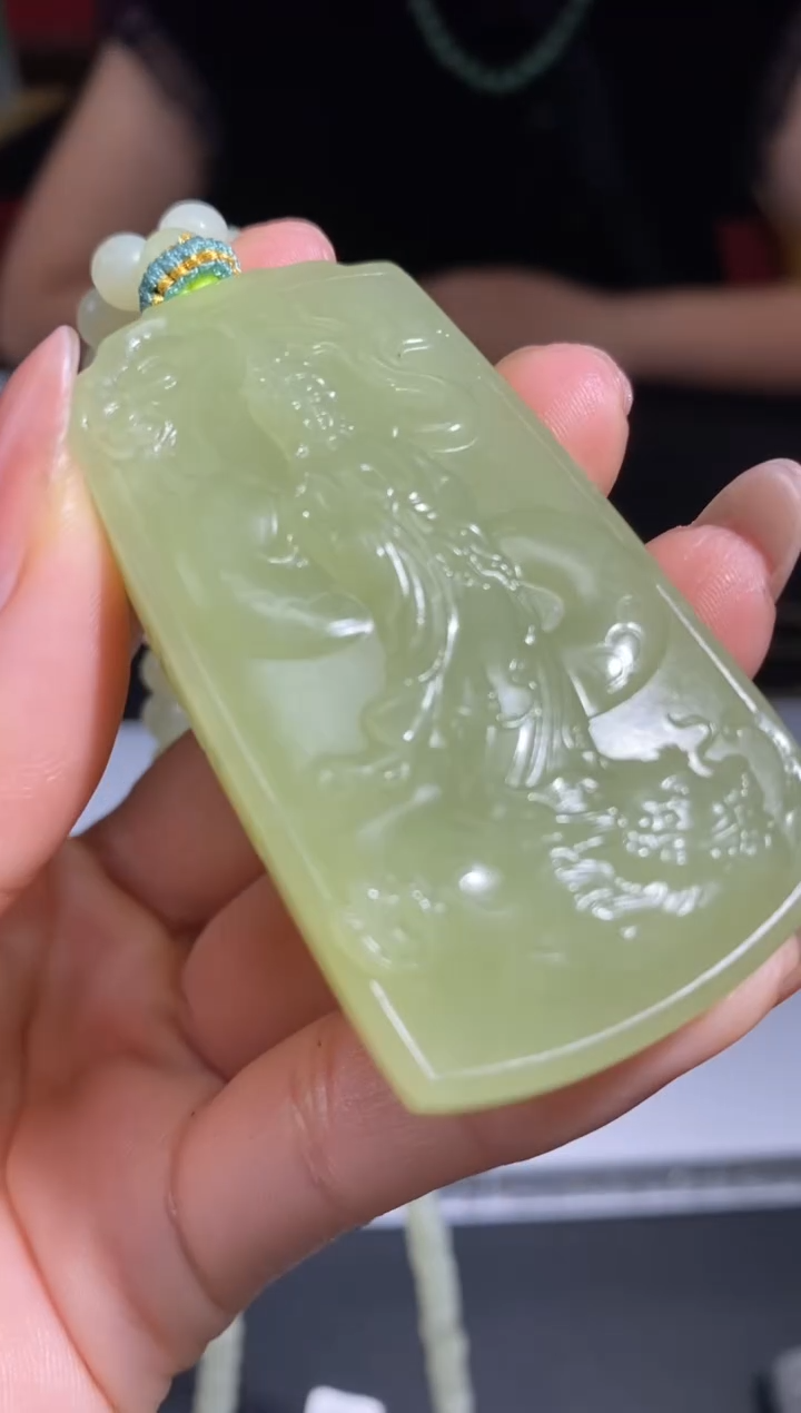 颈饰未镶嵌和田玉34893