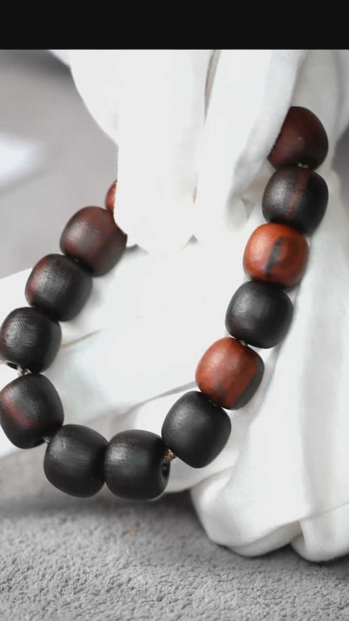 手串/手链小叶紫檀大孔磨砂05