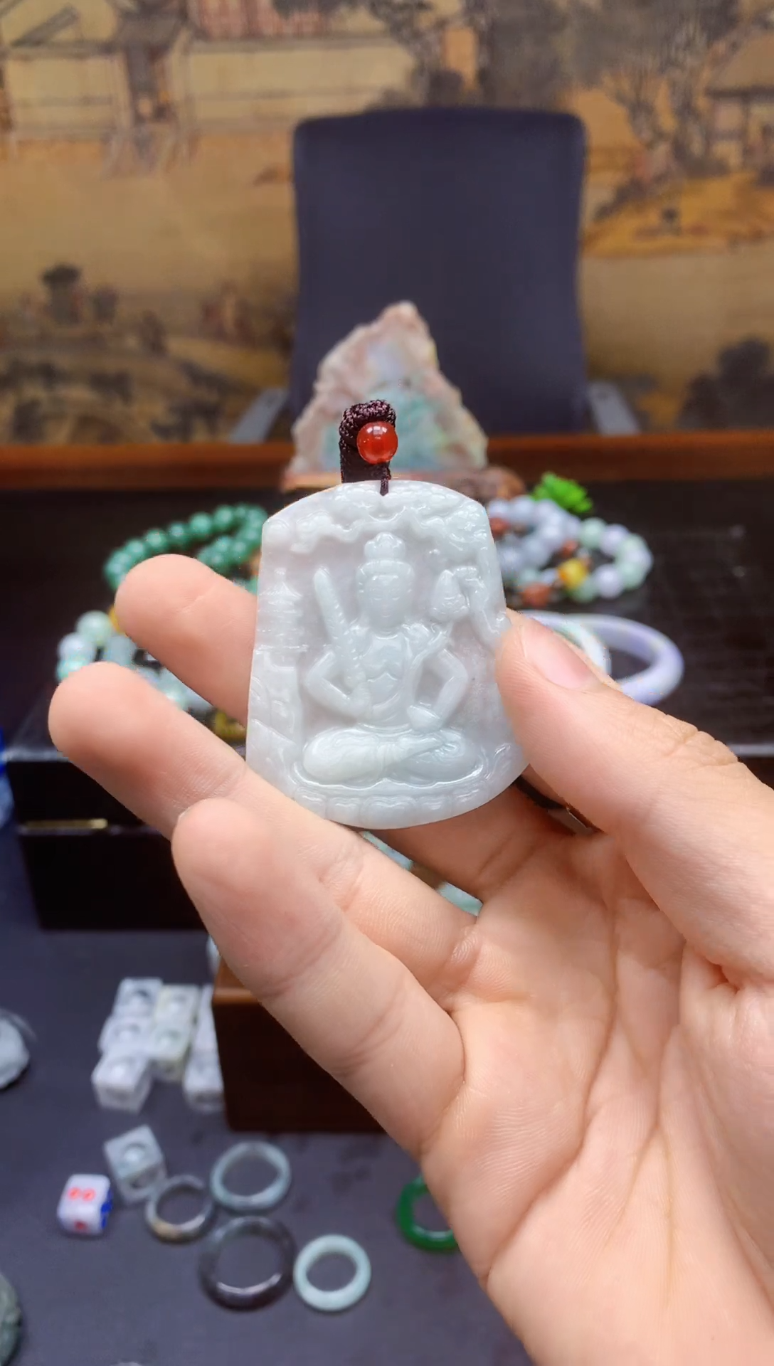 散珠翡翠天然缅甸翡翠A货