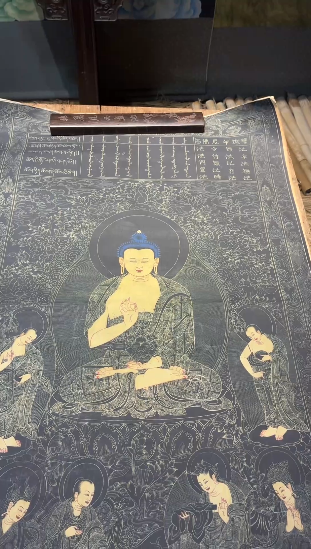 卷轴画妙韵禅心专属AA44