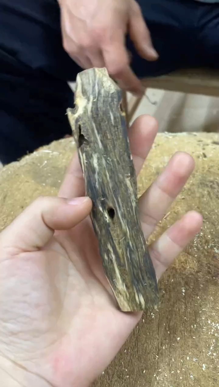 手把件沉香木棋楠沉香 原料文创1