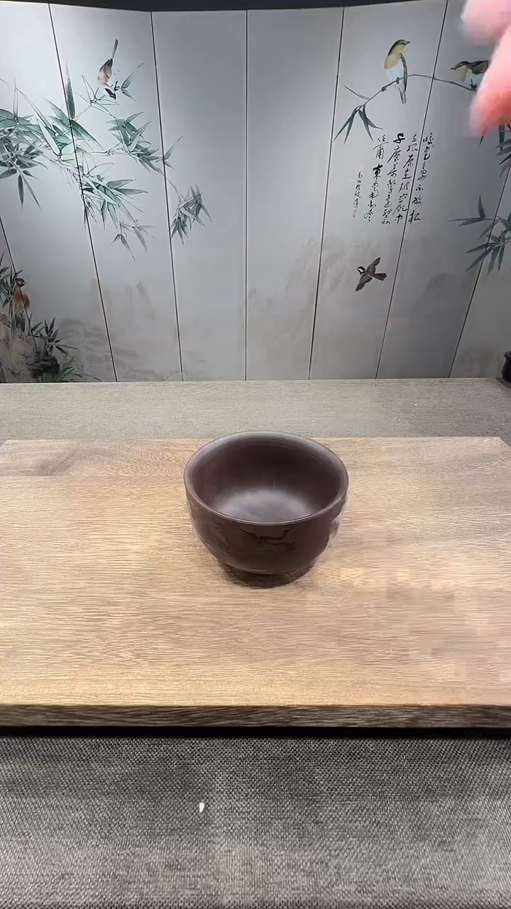 @微光茶器紫砂变色禅定主人龙杯TJ119