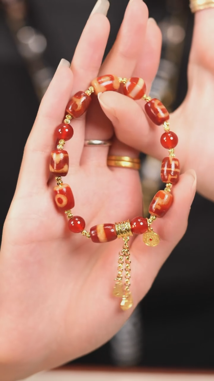 玛瑙/玉髓（覆膜）颈饰未镶嵌传世珠宝-多样性发一