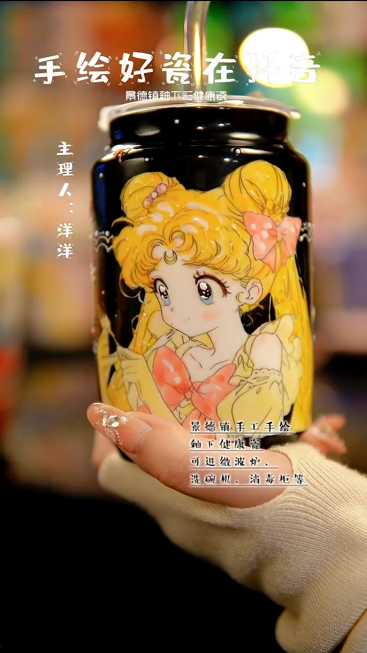 景德镇手绘陶瓷&A373