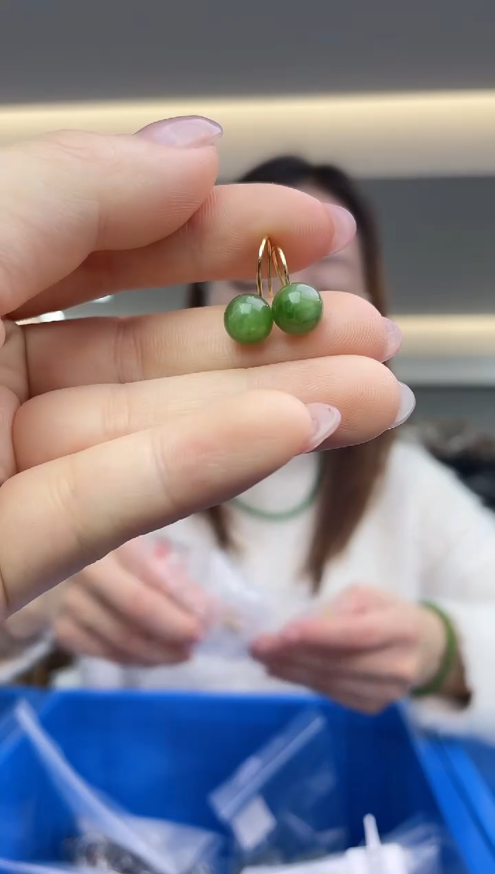 【闪购商品】和田玉`银S925镶嵌（多样性发一件）