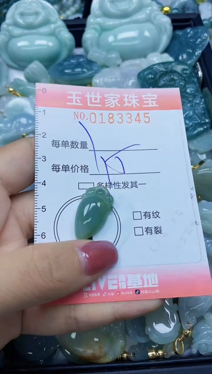 【闪购商品】翡翠颈饰未镶嵌闪购0183345