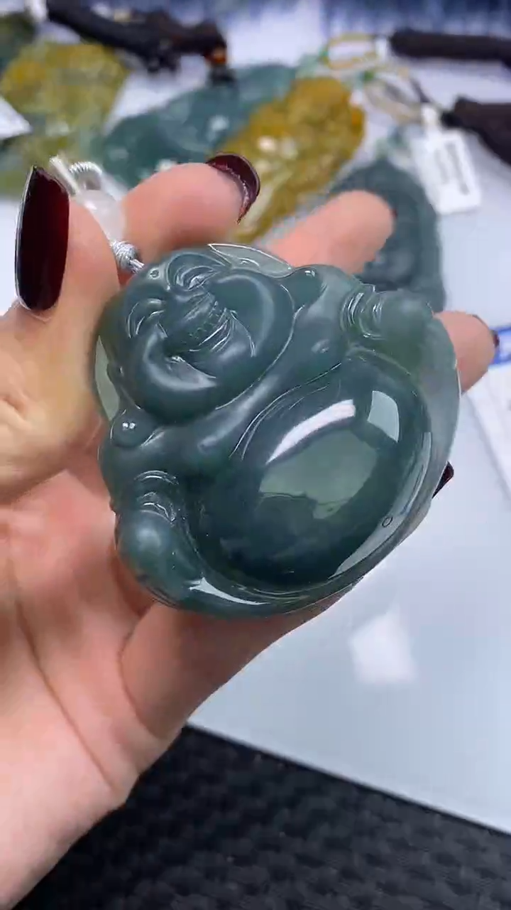 【闪购商品】翡翠颈饰未镶嵌A货翡翠