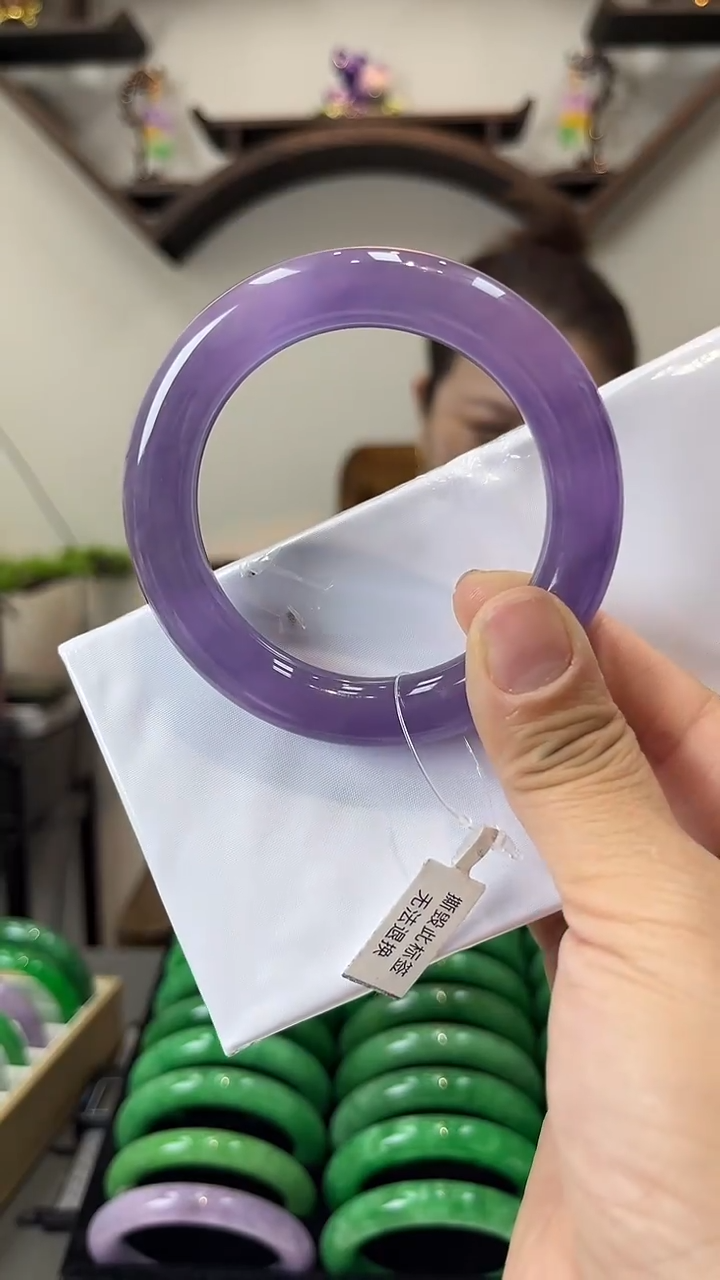 【闪购商品】砖雕闪51 圈口56.5 独货手镯