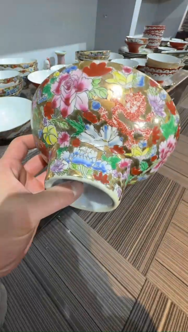 瓶567时期景德镇陶瓷 