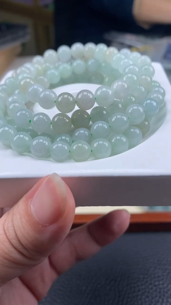 【闪购商品】翡翠挂件未镶嵌长串