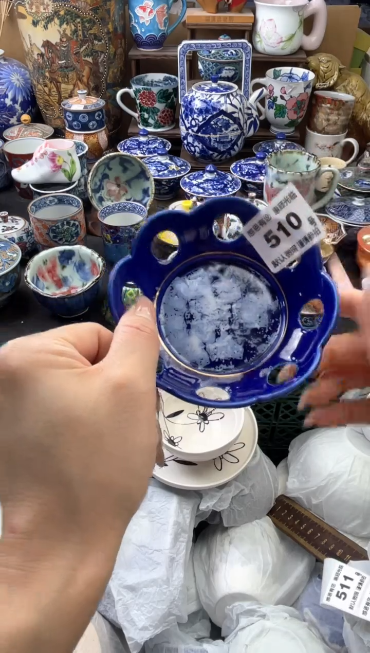 瓷片用****9510号六六工艺品瓷器