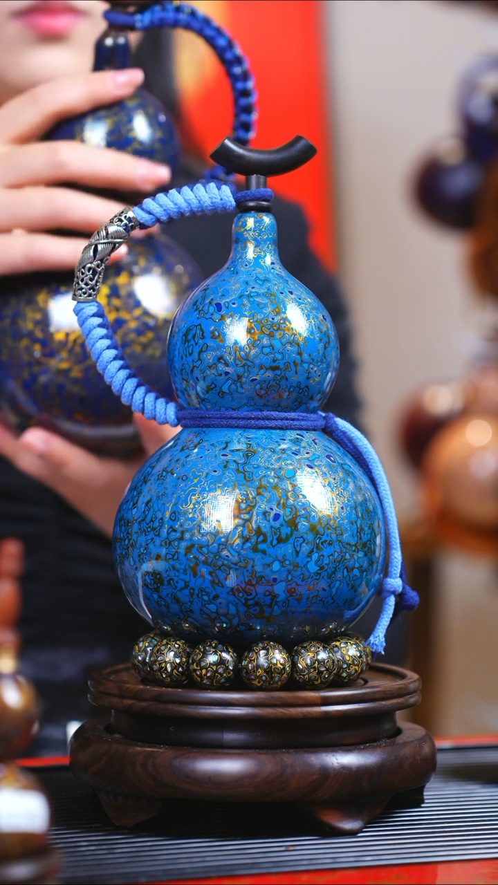 【闪购商品】JG273过年送臻选大漆酒葫芦