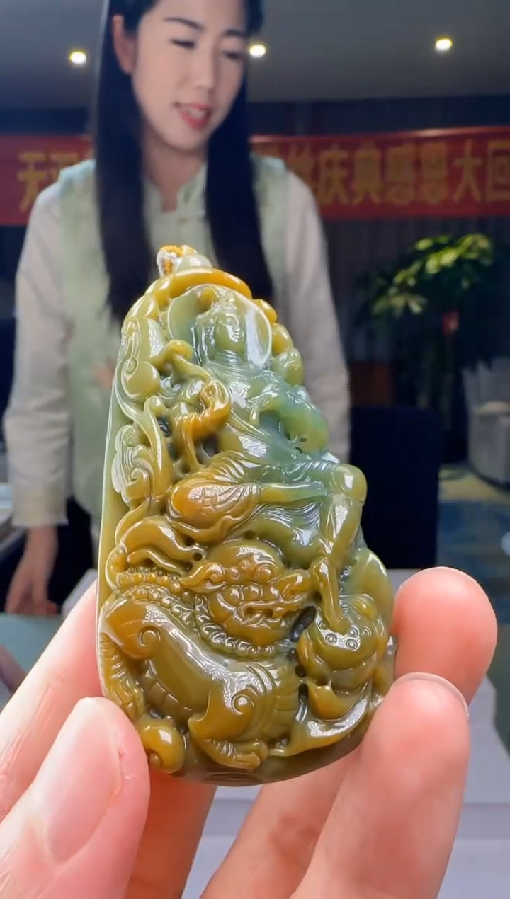 翡翠未镶嵌吊坠(不含链)DY@@960Q7J03998