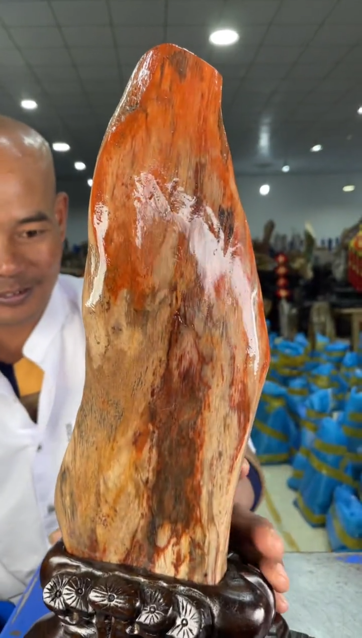 【闪购商品】硅化玉摆件未镶嵌14