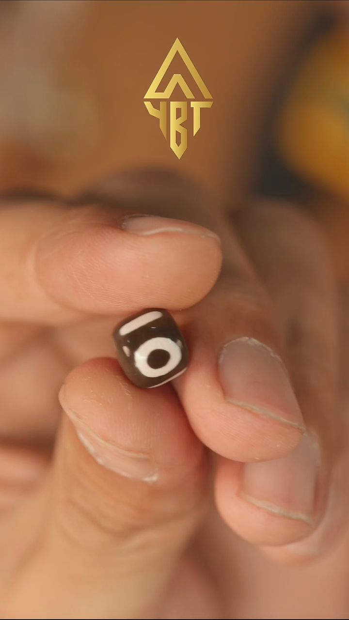 未镶嵌配饰玛瑙/玉髓三眼老型-直径9.8