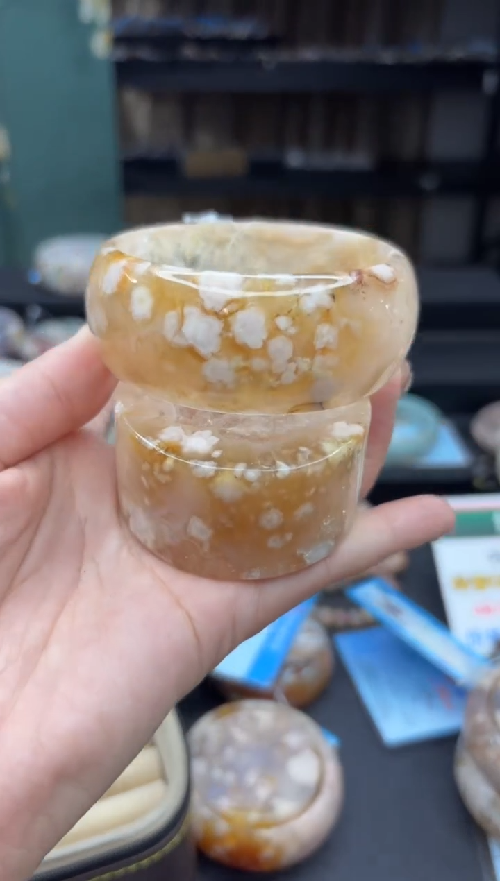 【闪购商品】石英质玉手镯未镶嵌942（58圈赠送镯心）