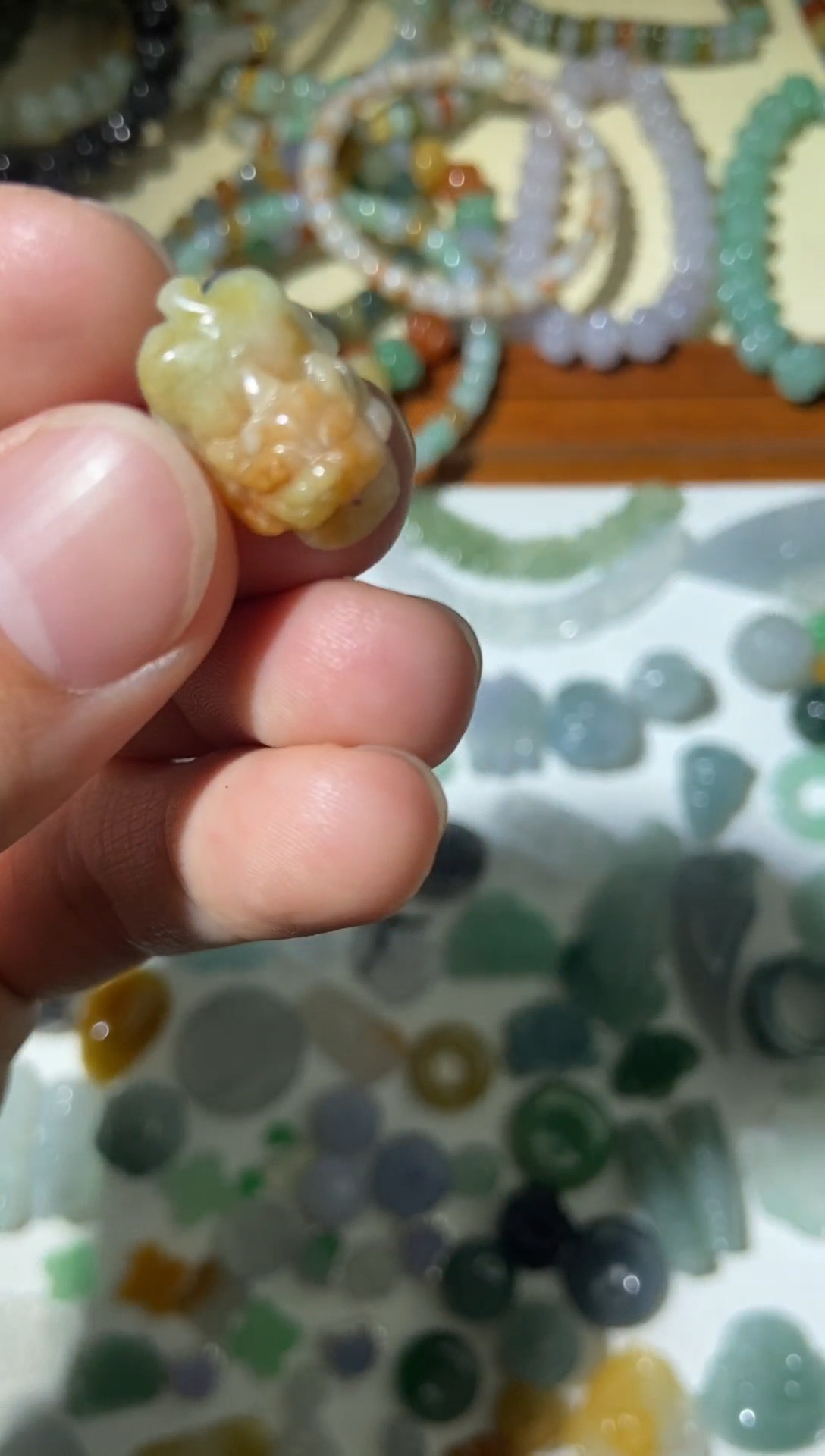 【闪购商品】翡翠颈饰未镶嵌【闪购商品】 天然翡翠