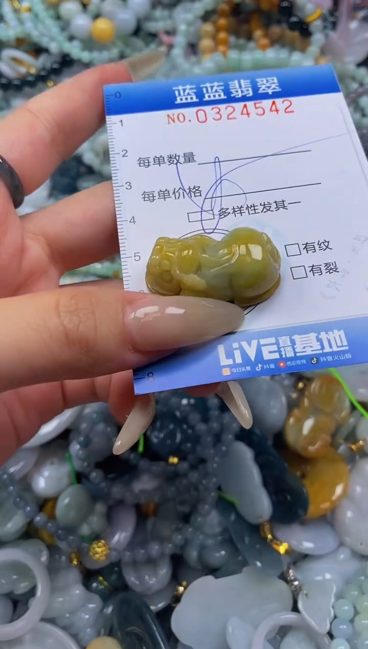 翡翠未镶嵌颈饰闪购0324542