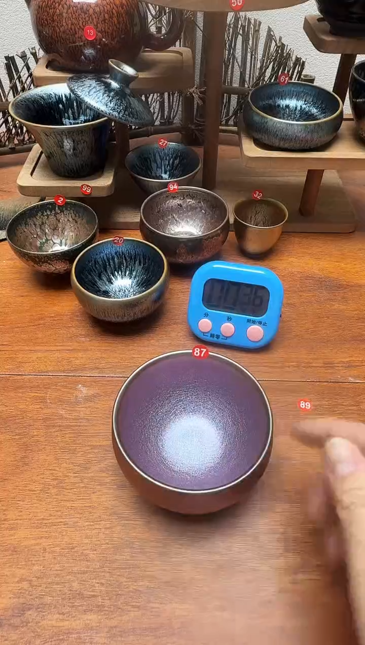 茶盏独*87号建盏工匠茶器