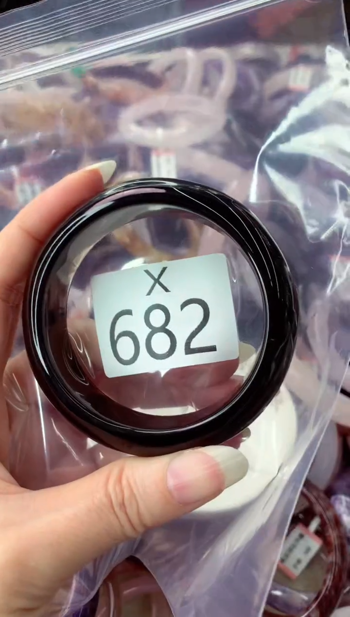 未镶嵌手镯水晶X682-55