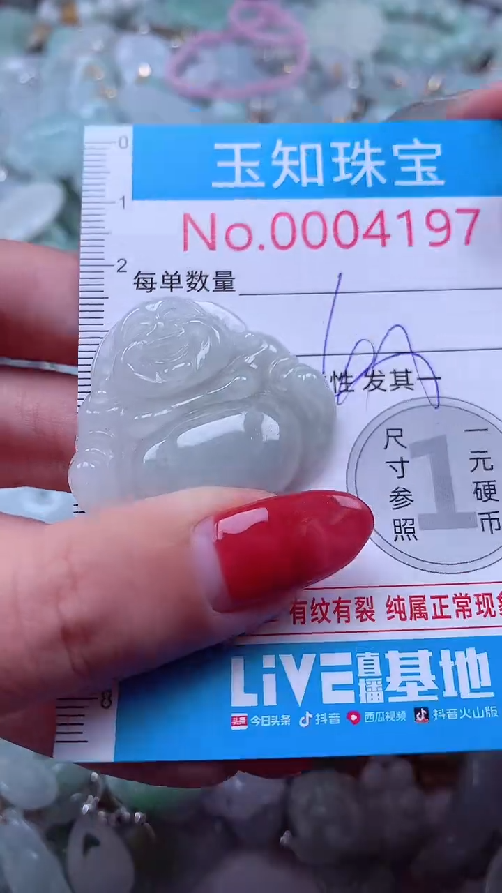 吊坠(不含链)未镶嵌翡翠4197