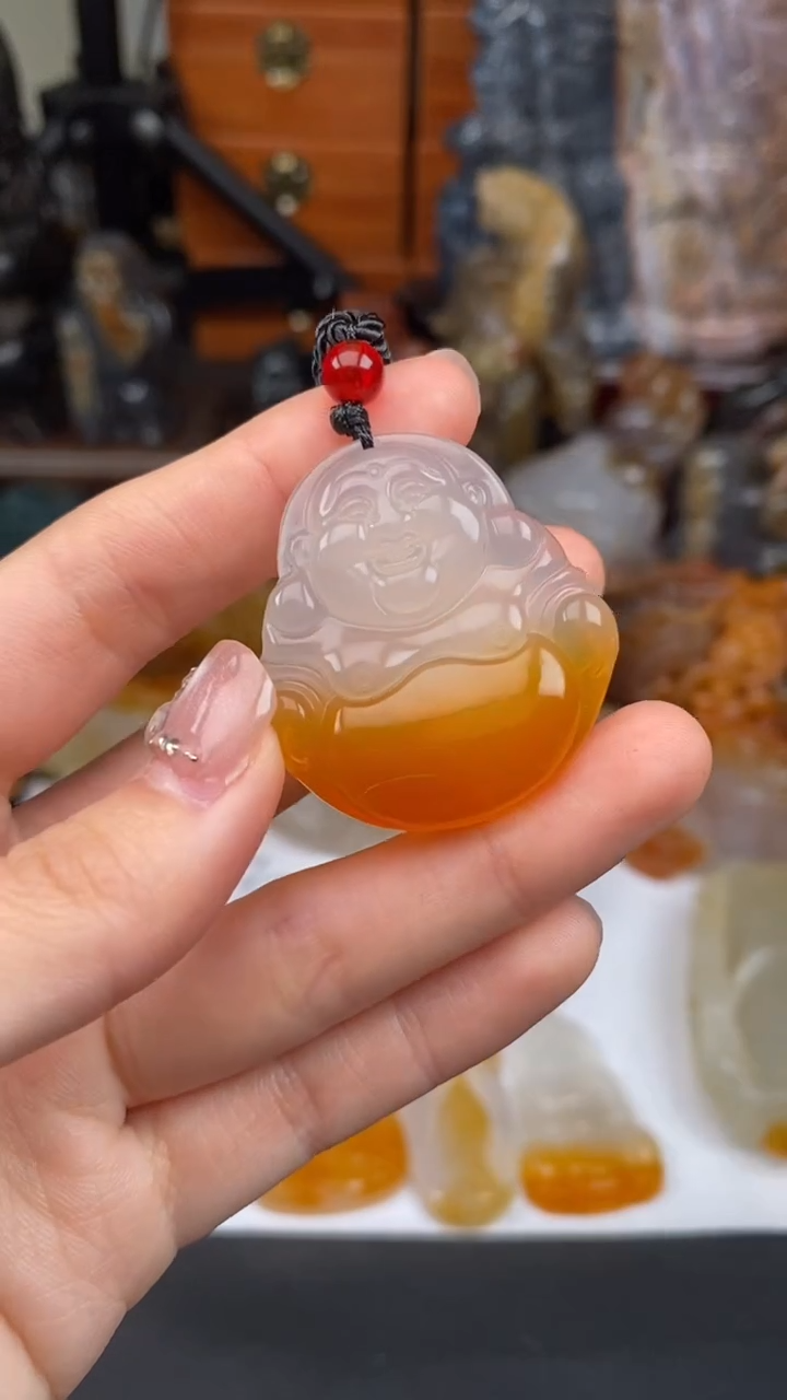 玛瑙/玉髓颈饰未镶嵌AA