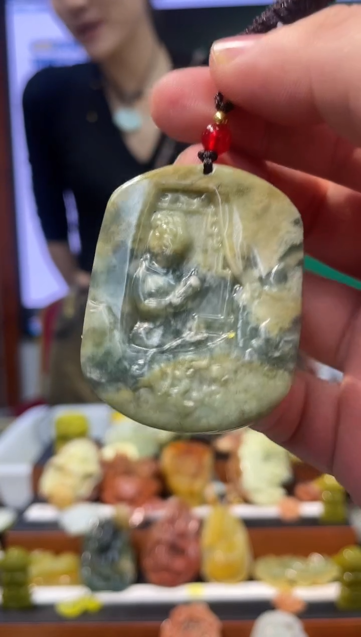 【闪购商品】岫玉吊坠未镶嵌·