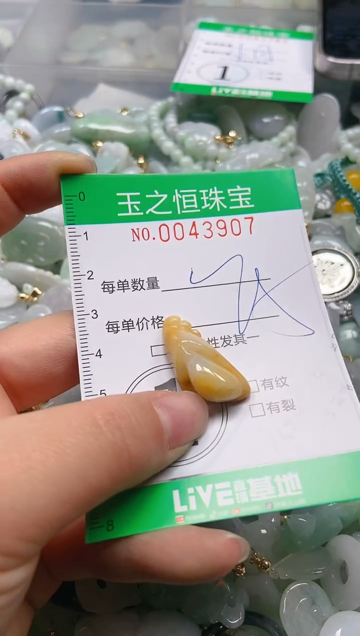 【闪购商品】翡翠颈饰未镶嵌闪购0043907