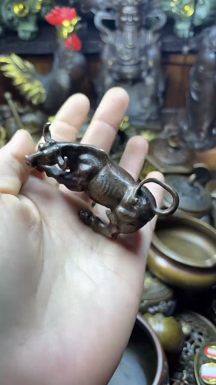 闪购链接，点击下单，有运费险，铜摆件