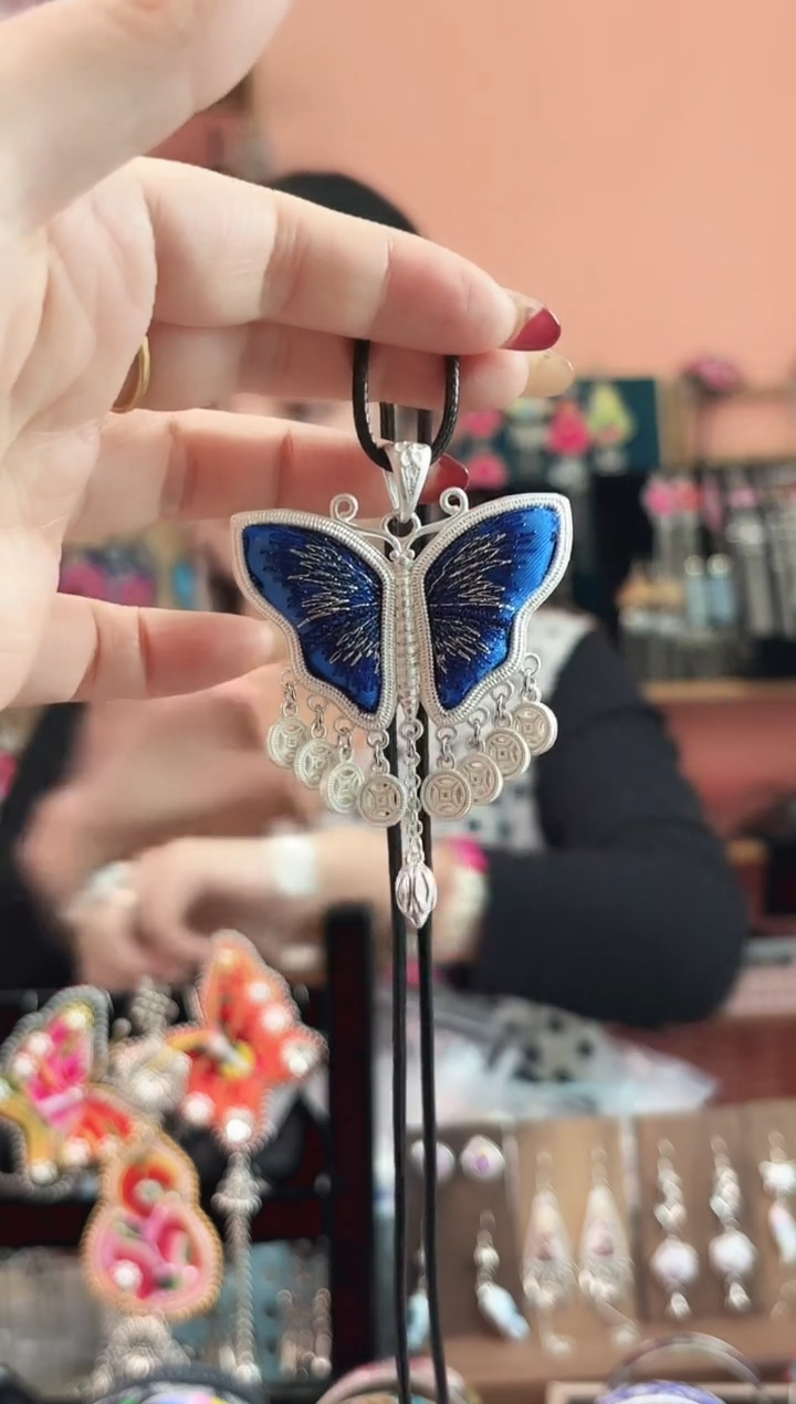 织绣艺枝独绣手工饰品25
