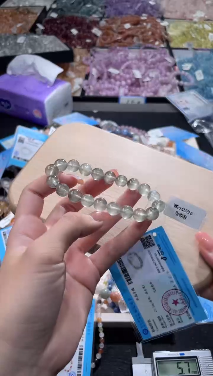 水晶手链未镶嵌396号 多样性发一9+