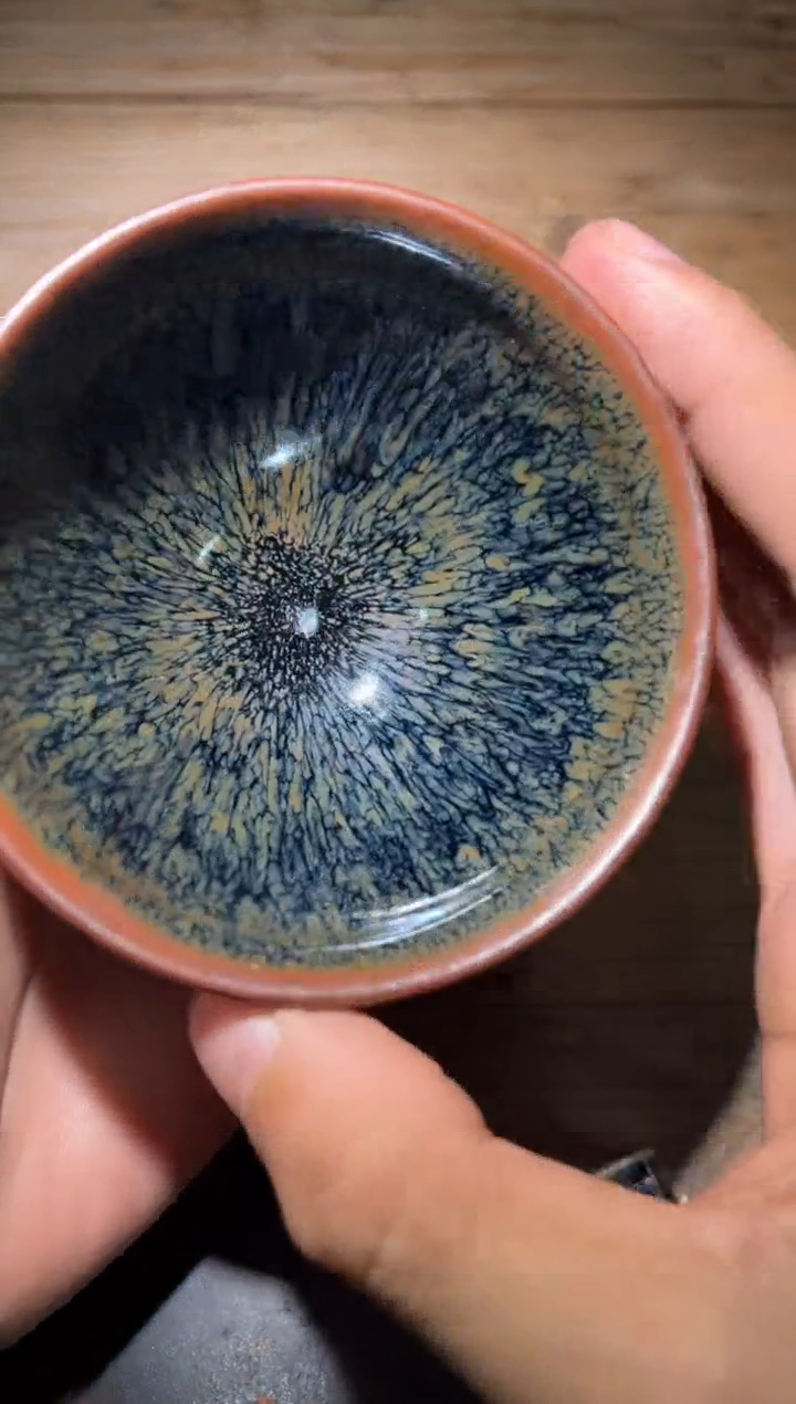 茶盏老木头精品柴烧391