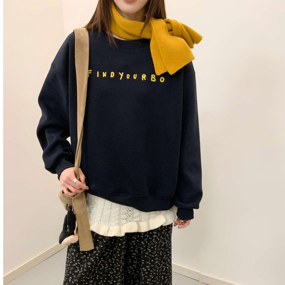 【设计师】新款Fl小字母卫衣-9309