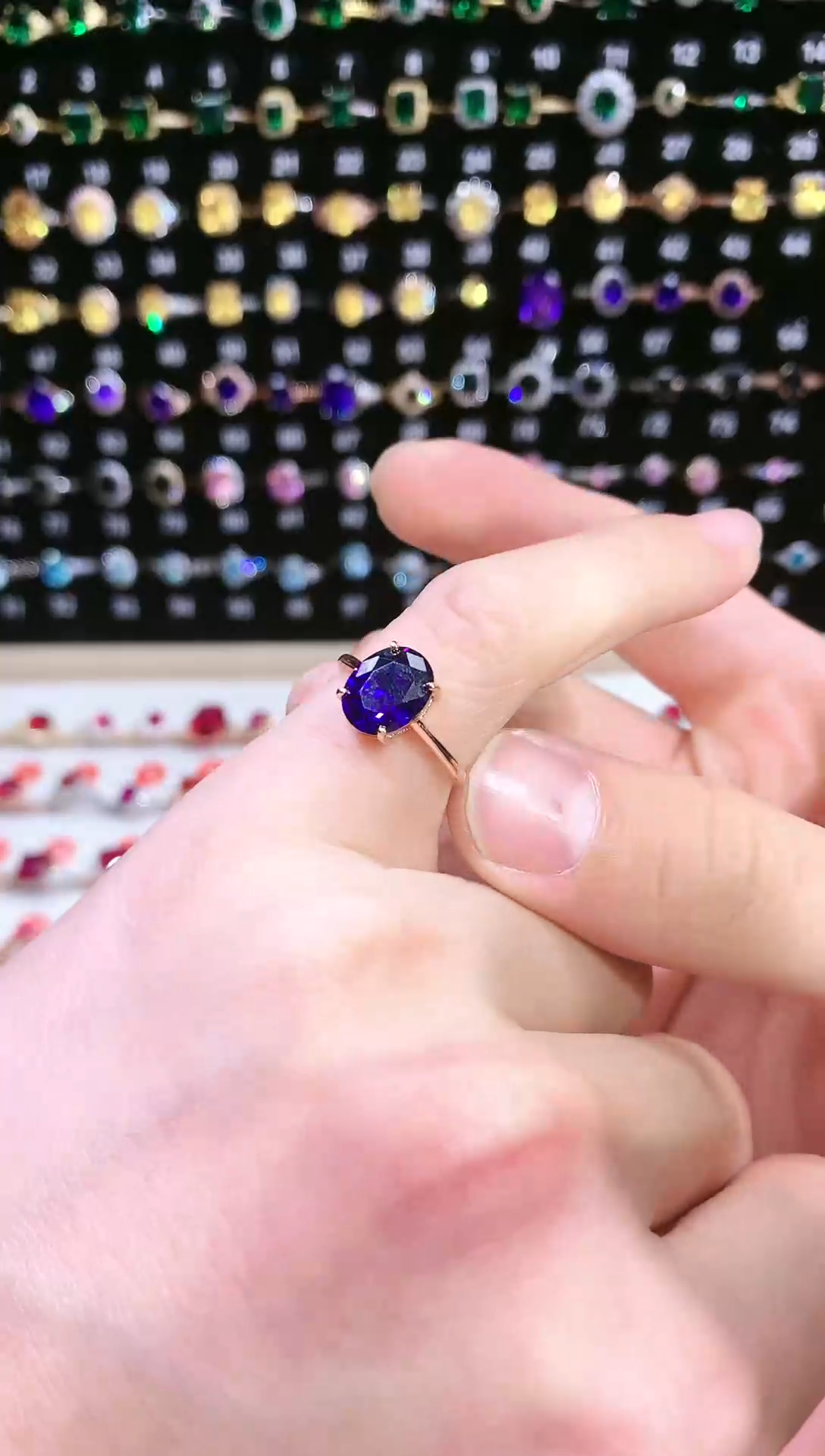 【闪购商品】紫晶戒指银S925镶嵌11111