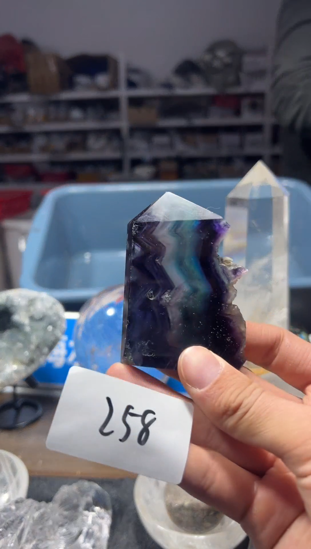 未镶嵌珠宝半成品水晶258