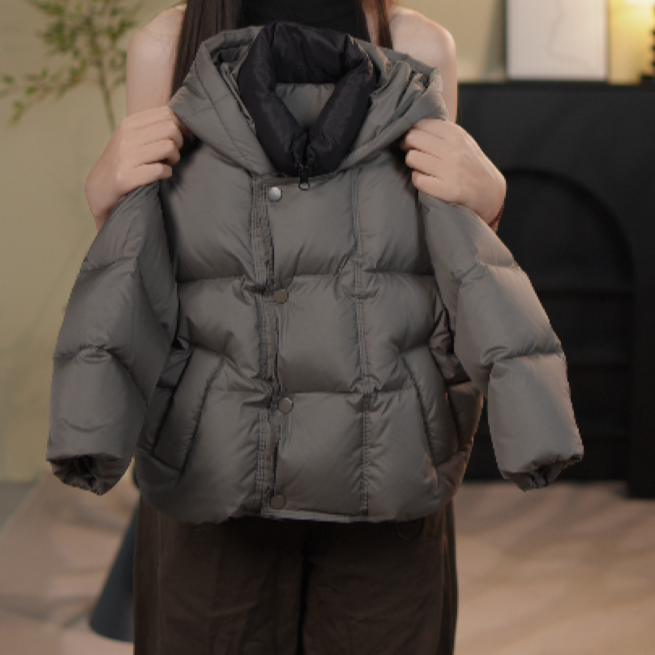 【小班学长童品】冬季新款假两件韩版男女童极寒系列双倍充绒羽绒服