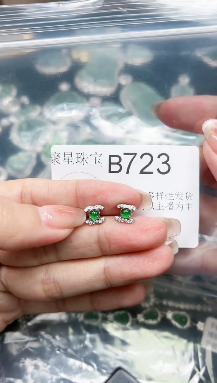 【闪购商品】翡翠颈饰未镶嵌723赠皮绳