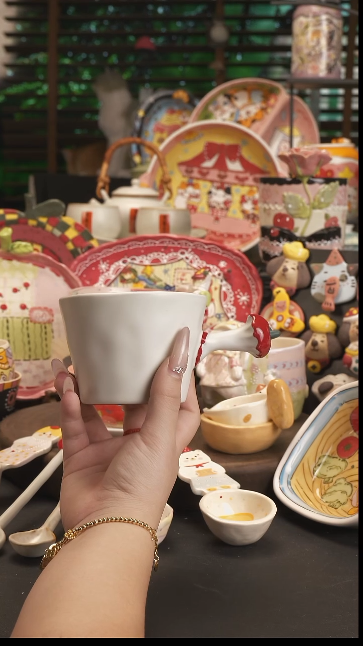 【原创设计】德化手绘陶瓷