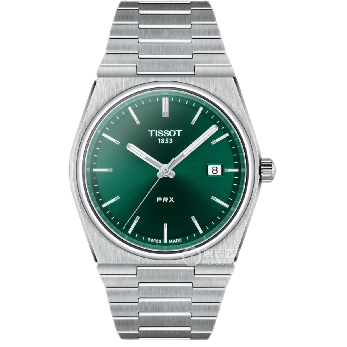 99新 Tissot/天梭 超级玩家系列40M绿表盘石英男表/时尚/T137