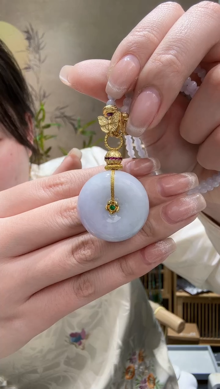 【闪购商品】翡翠颈饰未镶嵌吊坠