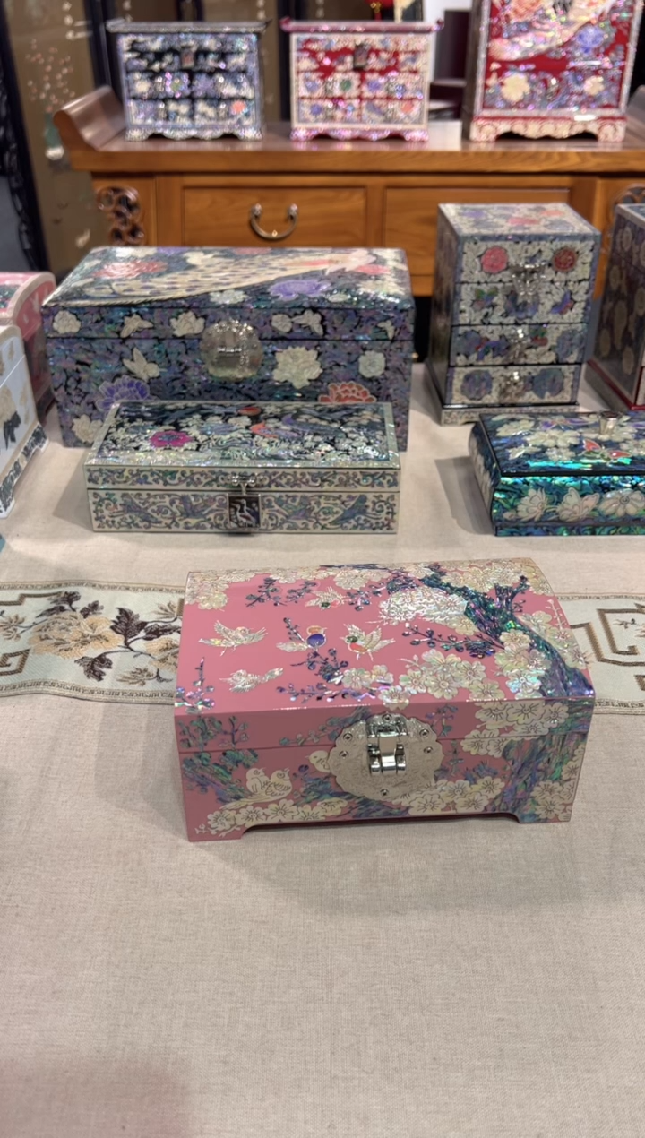 【闪购商品】鱼锁满贝底·弘贝雅螺钿漆器文化馆 