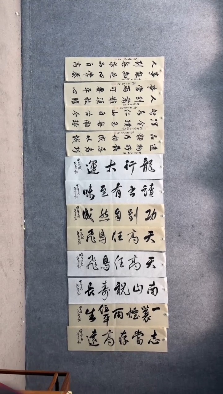 【闪购商品】书法sf不二轩书法作品zhm09