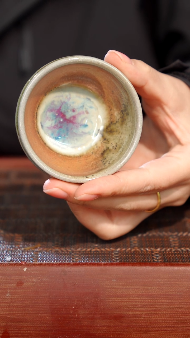 陶瓷奢瓷/瑞寅柴烧茶器（杯子）0309