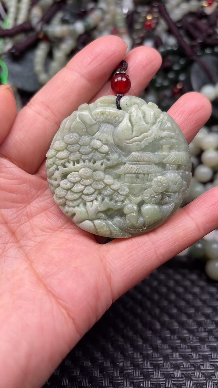 【闪购商品】和田玉颈饰未镶嵌1