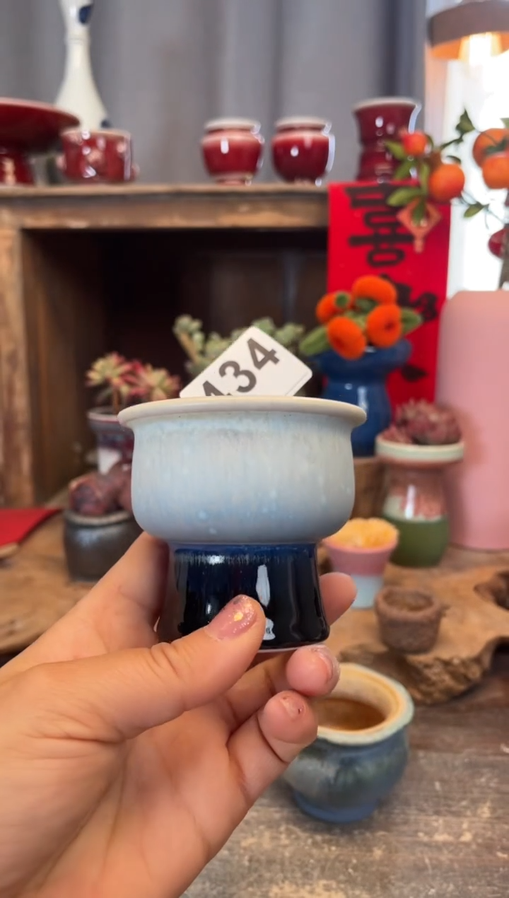 【闪购商品】摆件434知木小芳花盆