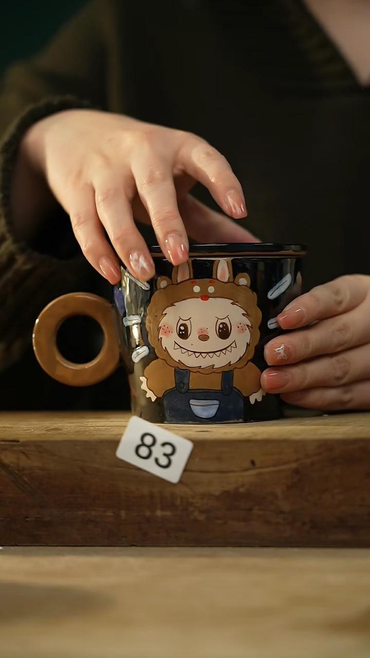 【闪购商品】瓷片新品！设计师款手绘/咖啡杯 乘以