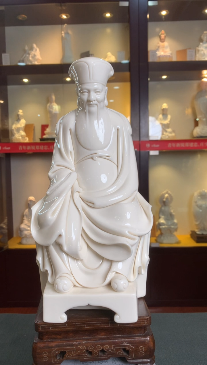 【闪购商品】摆件土地公公  德化白瓷