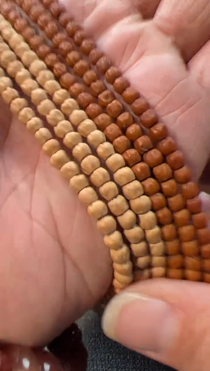 手串柏香籽/百香籽热振百香小金豆长串+礼盒包装